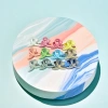 Colorful banana clips, shark clips, grab clips, hair clips, and metal spring hair clips are durable and won't damage your hair Specification image